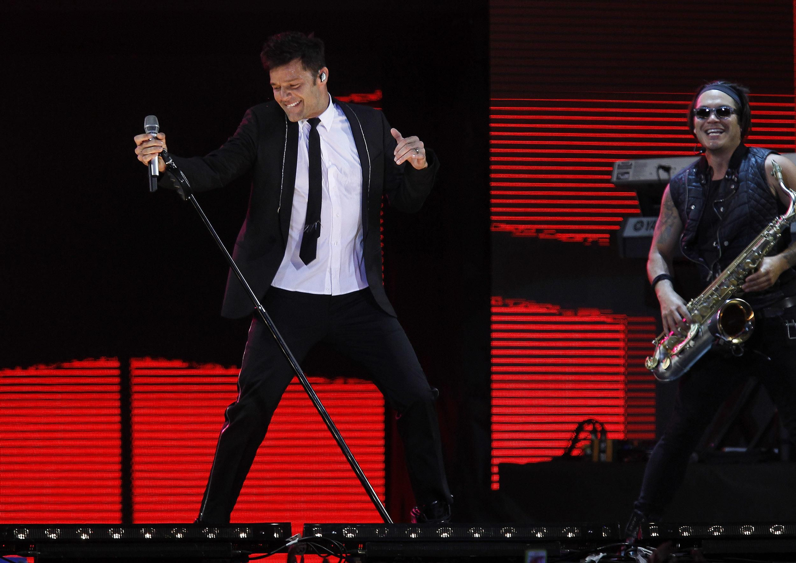 Las imágenes del concierto de Ricky Martin en Sevilla