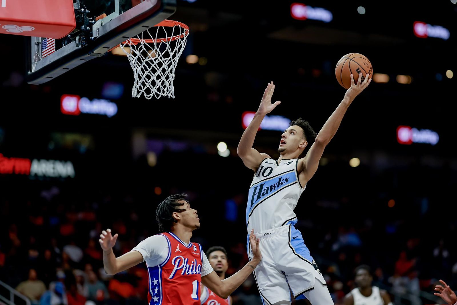 Zaccharie Risacher, rookie del mes en la NBA