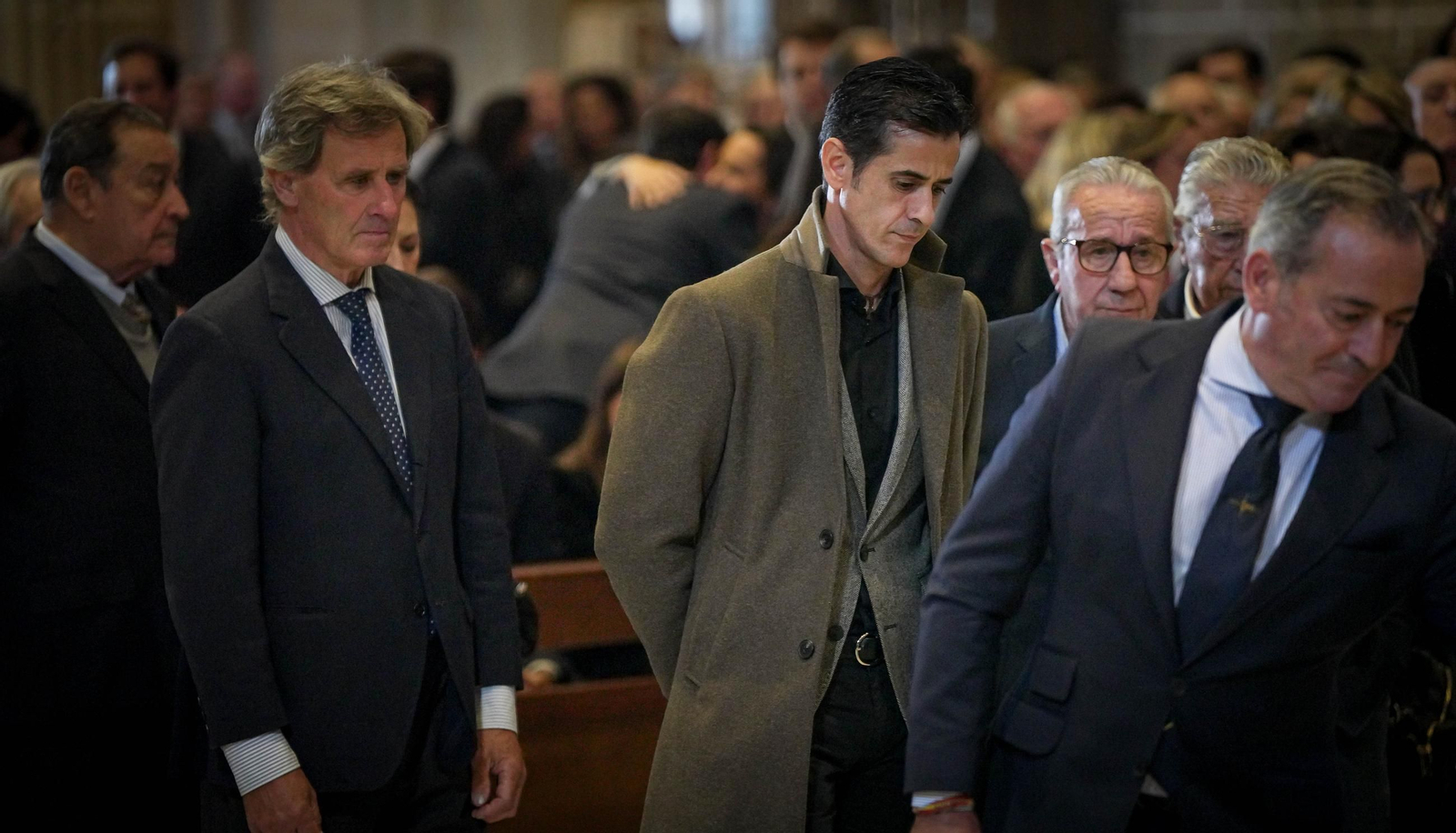 Imágenes del funeral de Álvaro Domecq en la catedral de Jerez