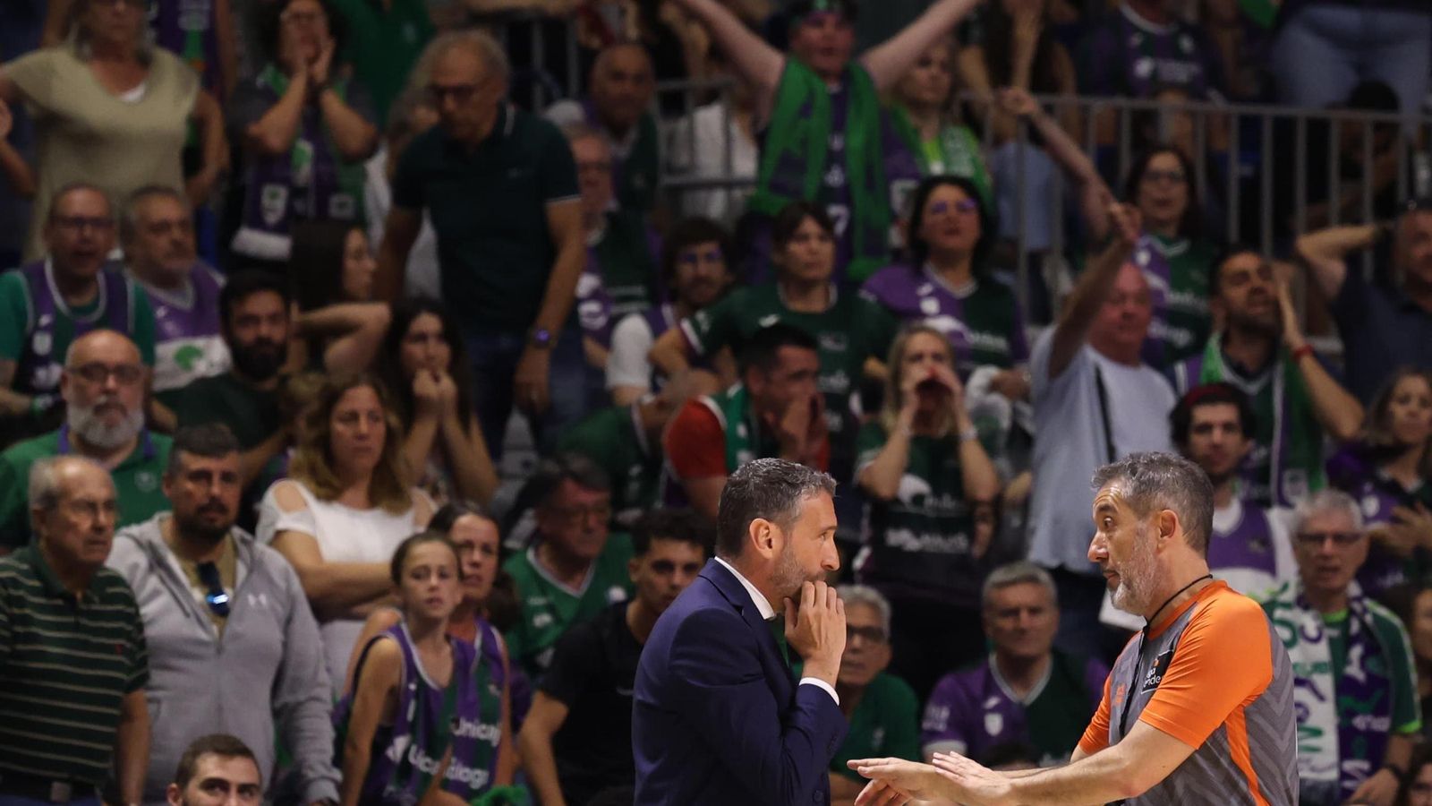 Las fotos del Unicaja-Barcelona, primer partido del play off de la Liga Endesa