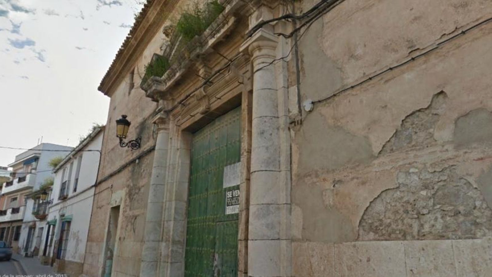 Cilla de los Canónigos o de la Cruz Dorada de Morón, apuntada el 17 de enero de 2019.