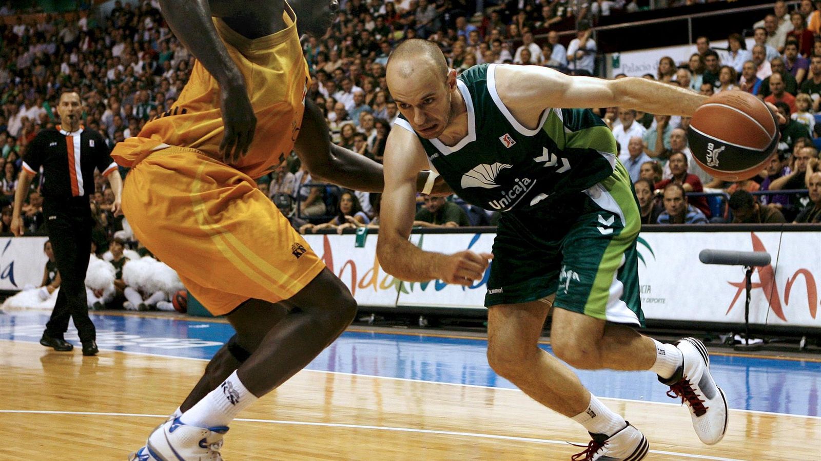 Jiménez, en el tercer partido.