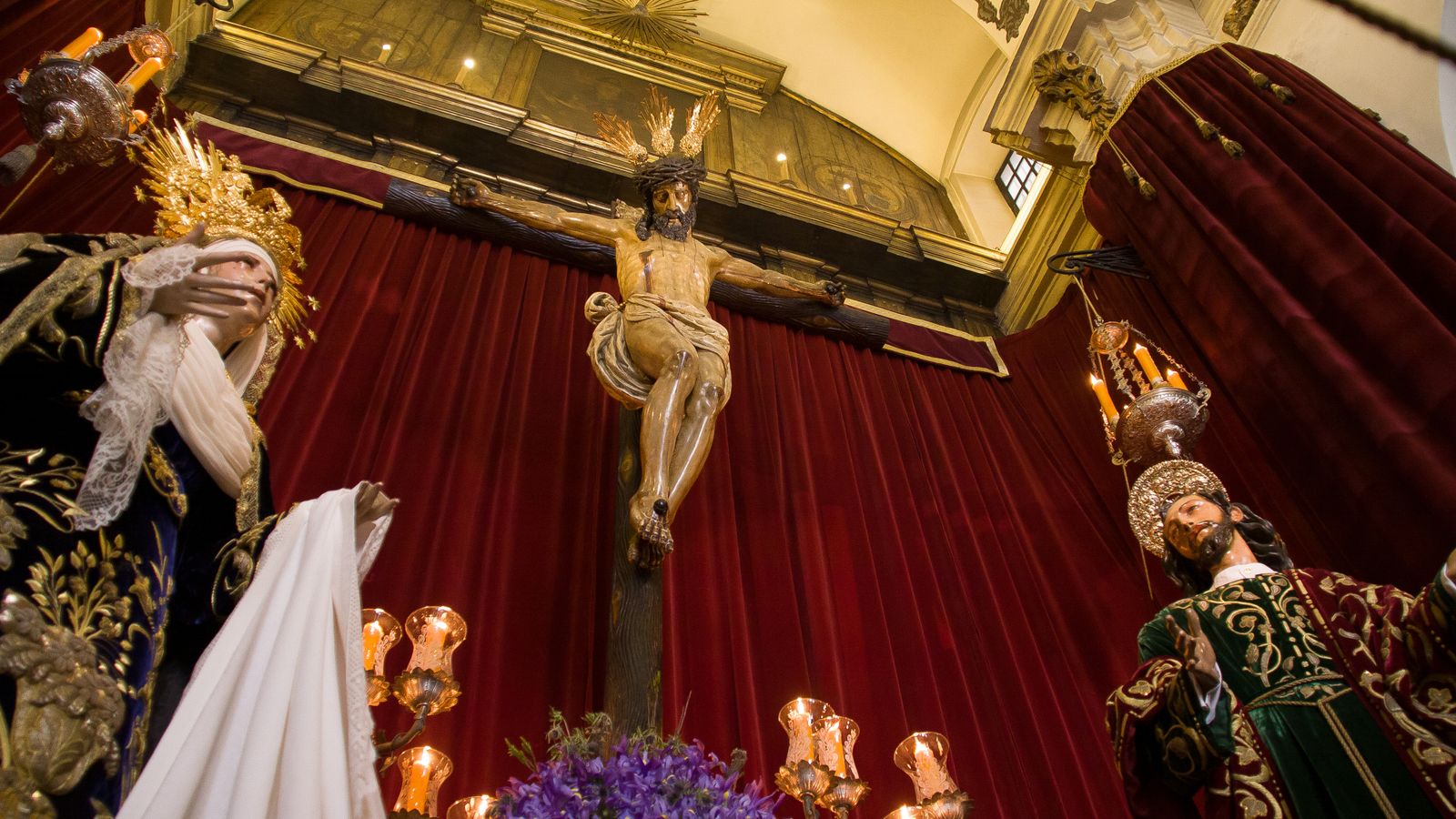 Viernes Santo en pandemia: La Carretería, en imágenes