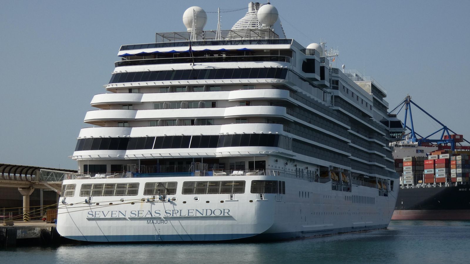 El buque 'Seven Seas Splendor'.