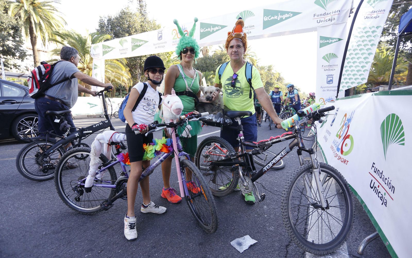 Fotos del Día de la Bicicleta en Málaga