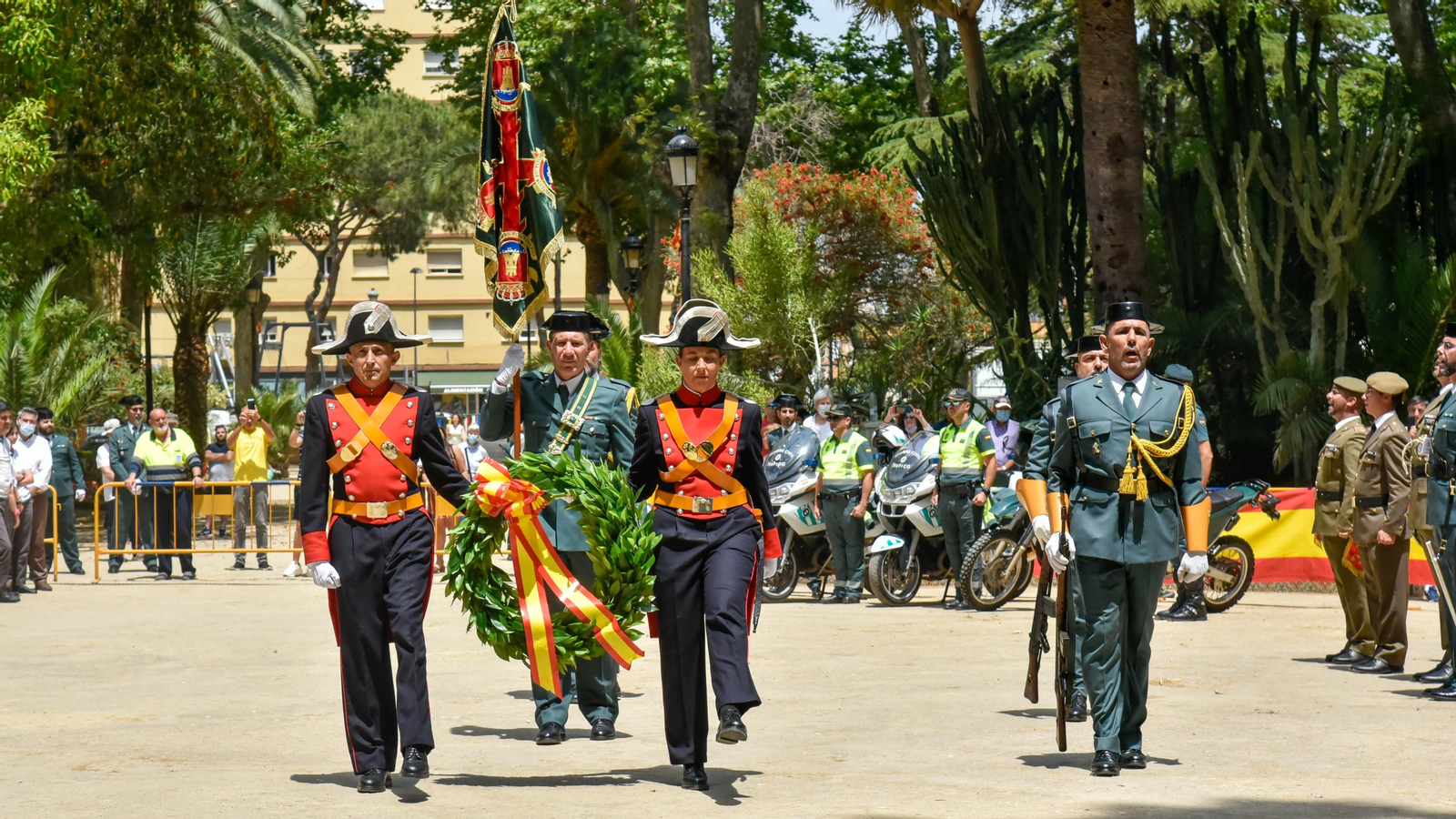 Las fotos del acto del 178 aniversario de la fundación  de la Guardia Civil