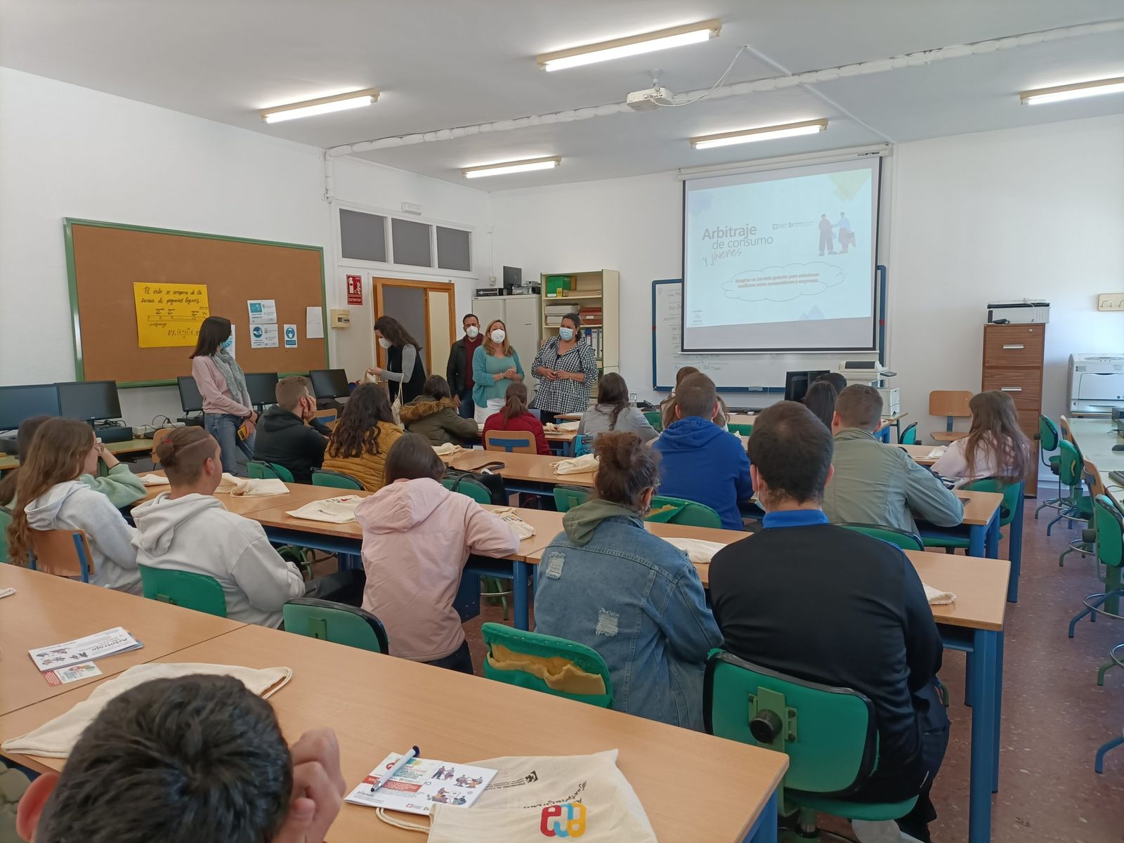 Uno de los talleres de arbitraje para el consumo.