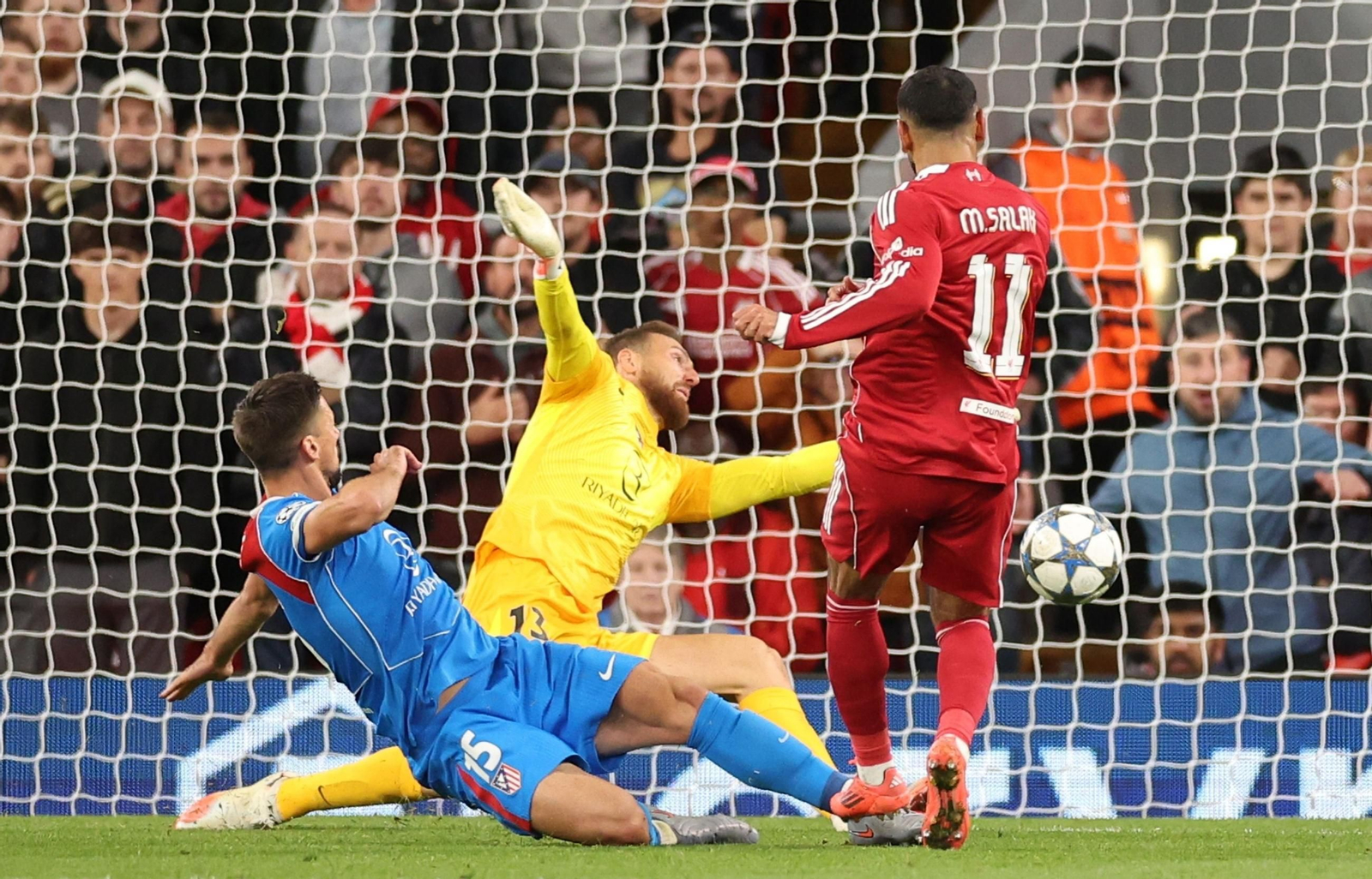 Las fotos del Liverpool - Atlético de Madrid