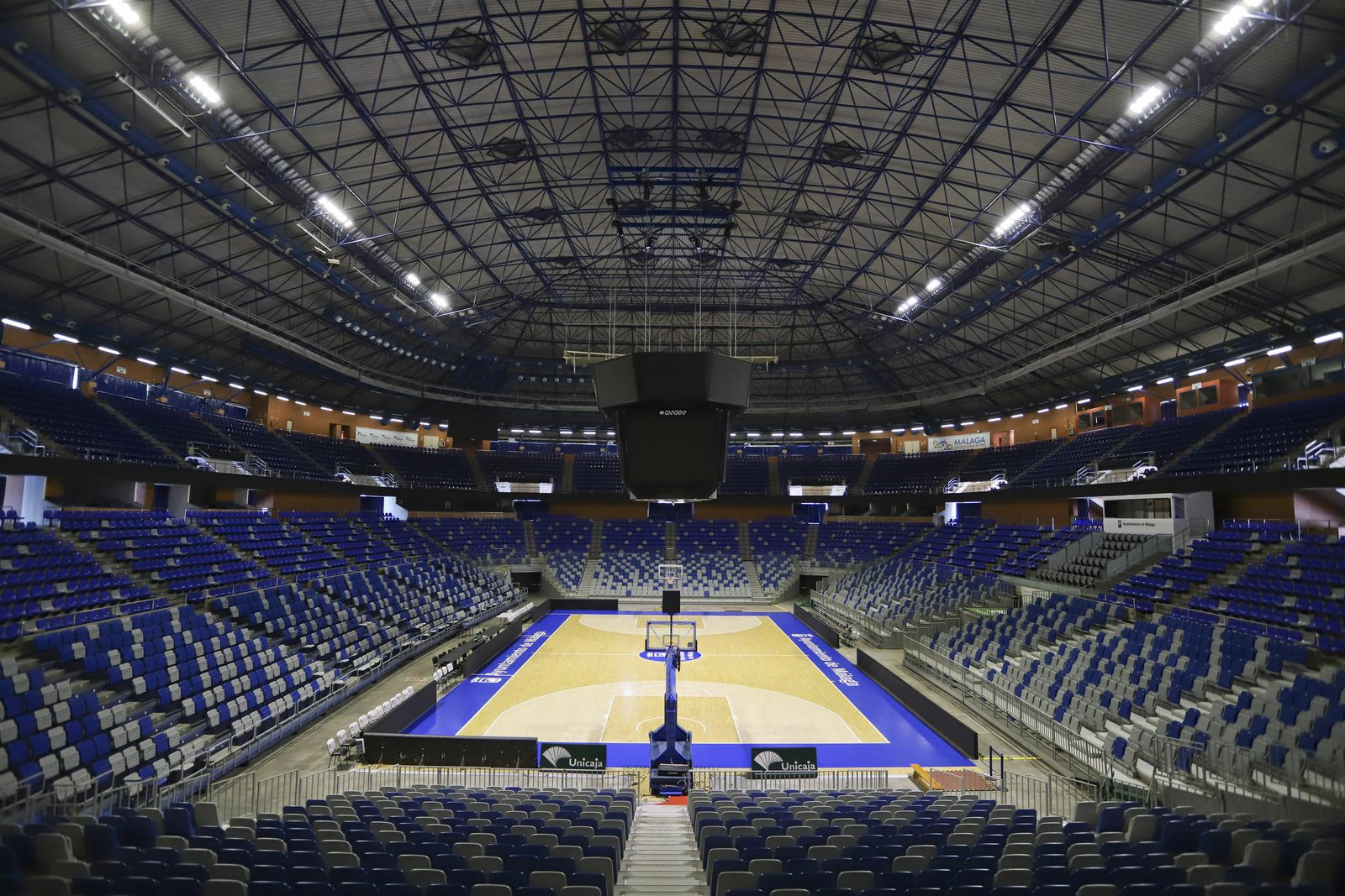 Vista del Carpena vacío.