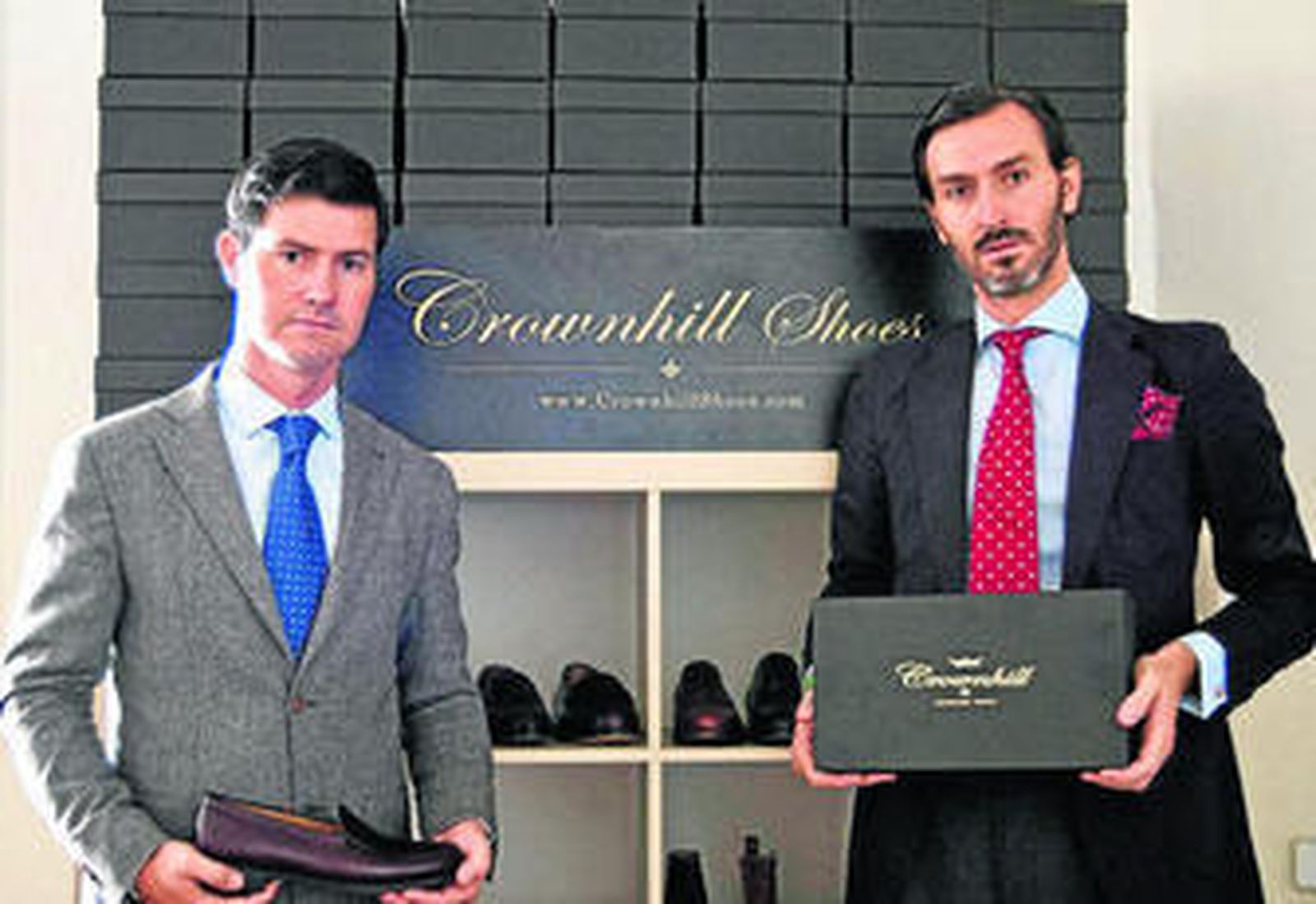 Fernando López Fernández-Palacios, creador de la firma, junto a su hermano Carlos López Fernández-Palacios.