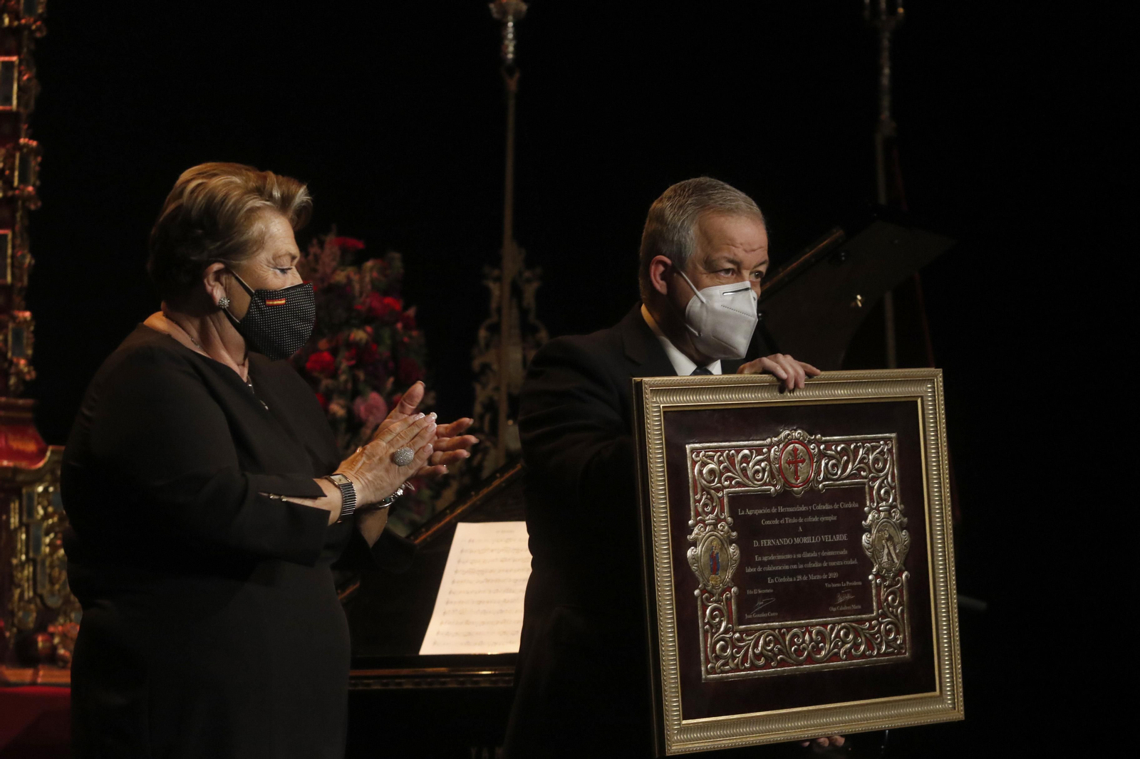 El pregón de la Semana Santa 2021 de Córdoba, en imágenes.