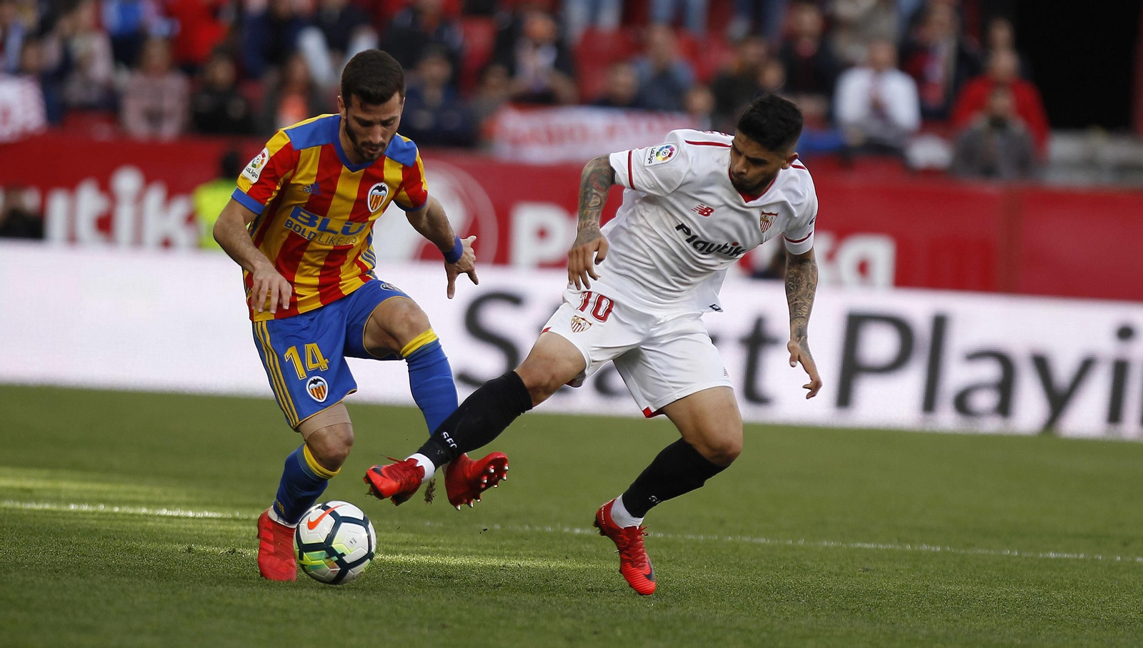 El Sevilla FC-Valencia, en imágenes