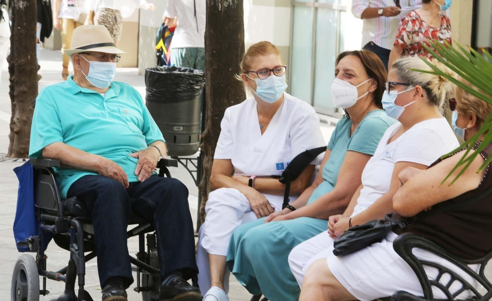 La curva de contagio sigue bajando en Jerez