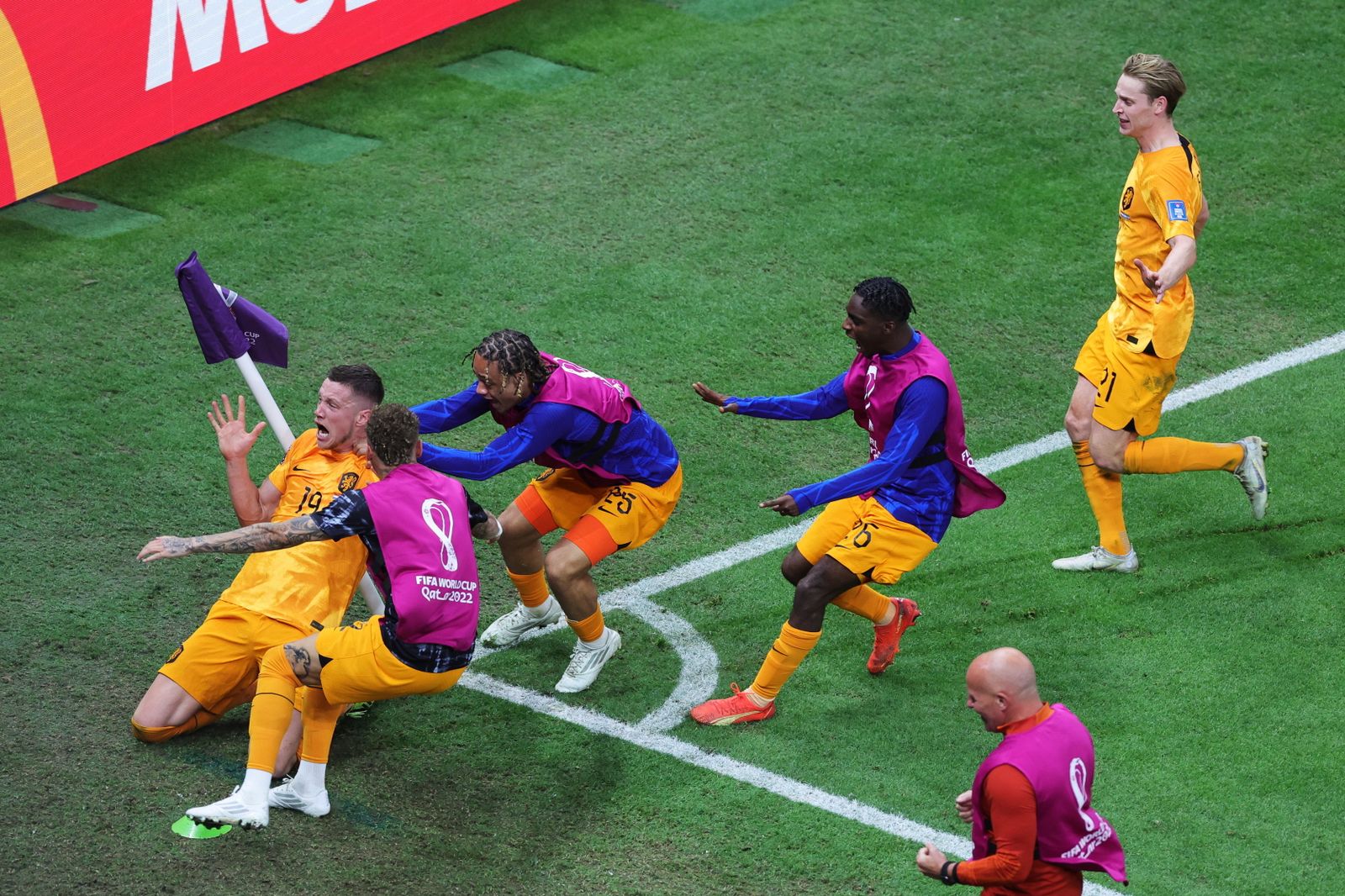 Las imágenes del Países Bajos - Argentina en los cuartos de final del Mundial de Qatar