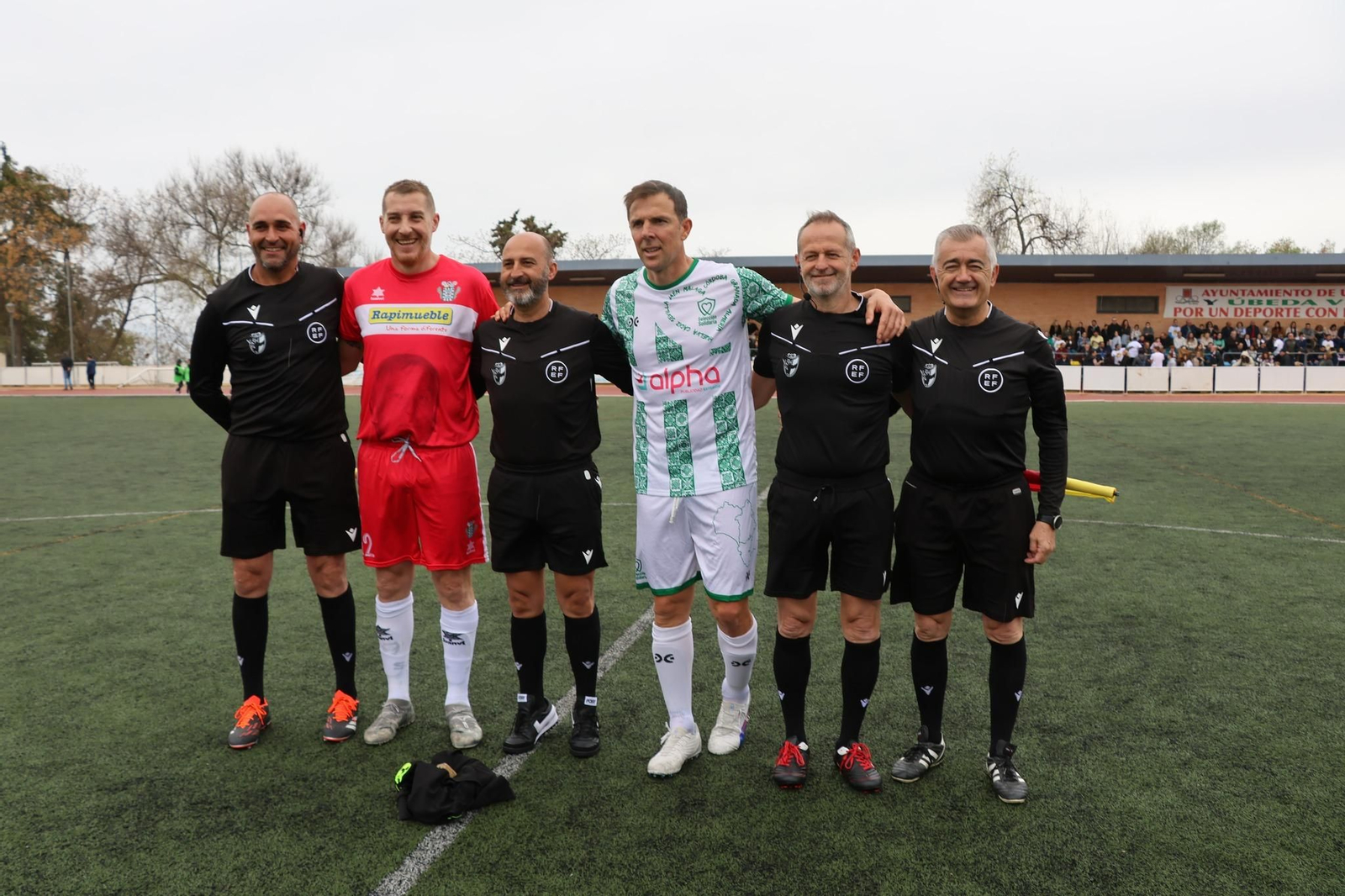 En imágenes: fútbol y arte se unen en Úbeda para apoyar a la Asociación Síndrome de Down Jaén