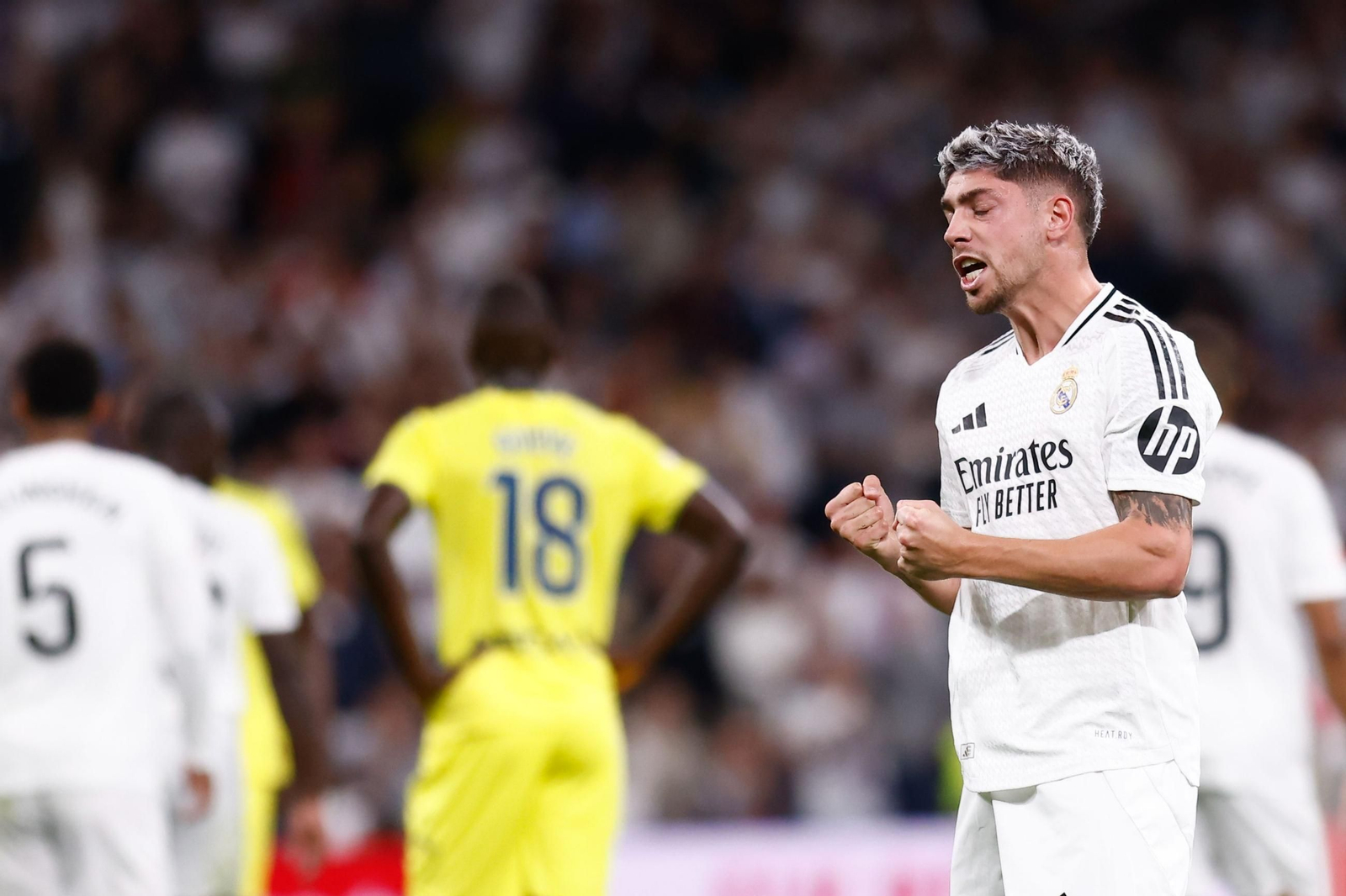 Las mejores imágenes del Real Madrid - Villarreal