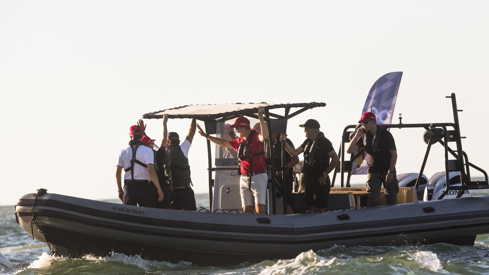Las imágenes de la primera jornada de la SailGP en Cádiz