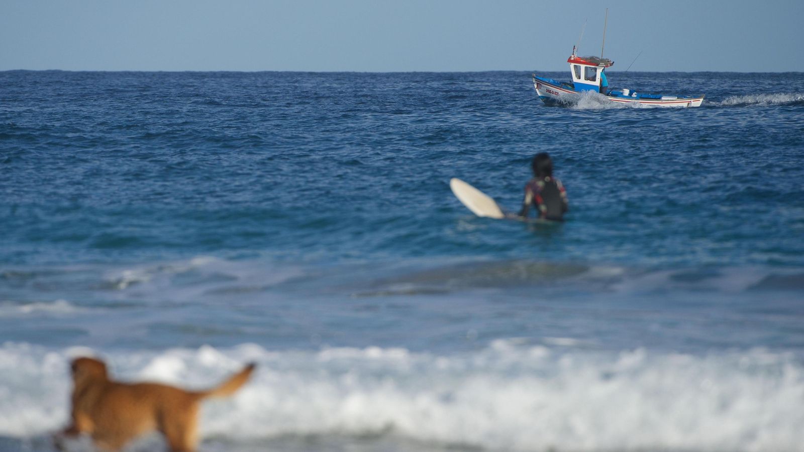 Barco en Fuerteventura.
