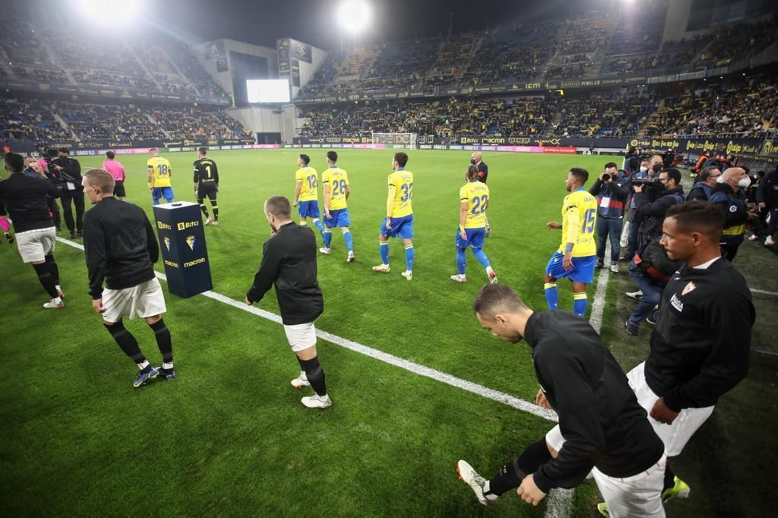 Las imágenes del Cádiz-Sevilla de Liga.