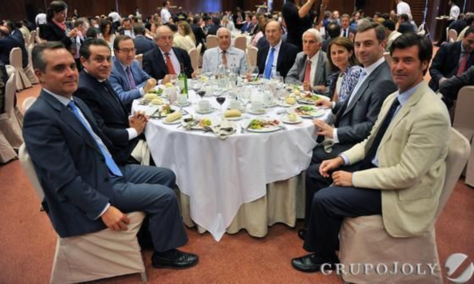 Juan Bueno, Mario López, Federico Durán, Jesús Bores, Juan Ramón Guillén, Francisco Ferraro, Antonio Pascual, María Teresa García, Luis Rey y Miguel Rus. 

Foto: Victoria Hidalgo / Juan Carlos Vazquez