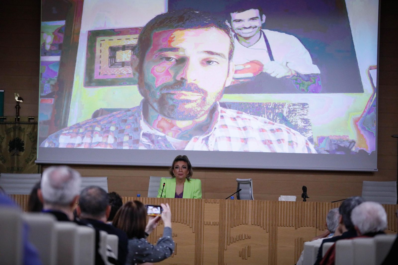 Las mejores imágenes de las conferencias en el congreso gastronómico ofrecido por CAPARROS