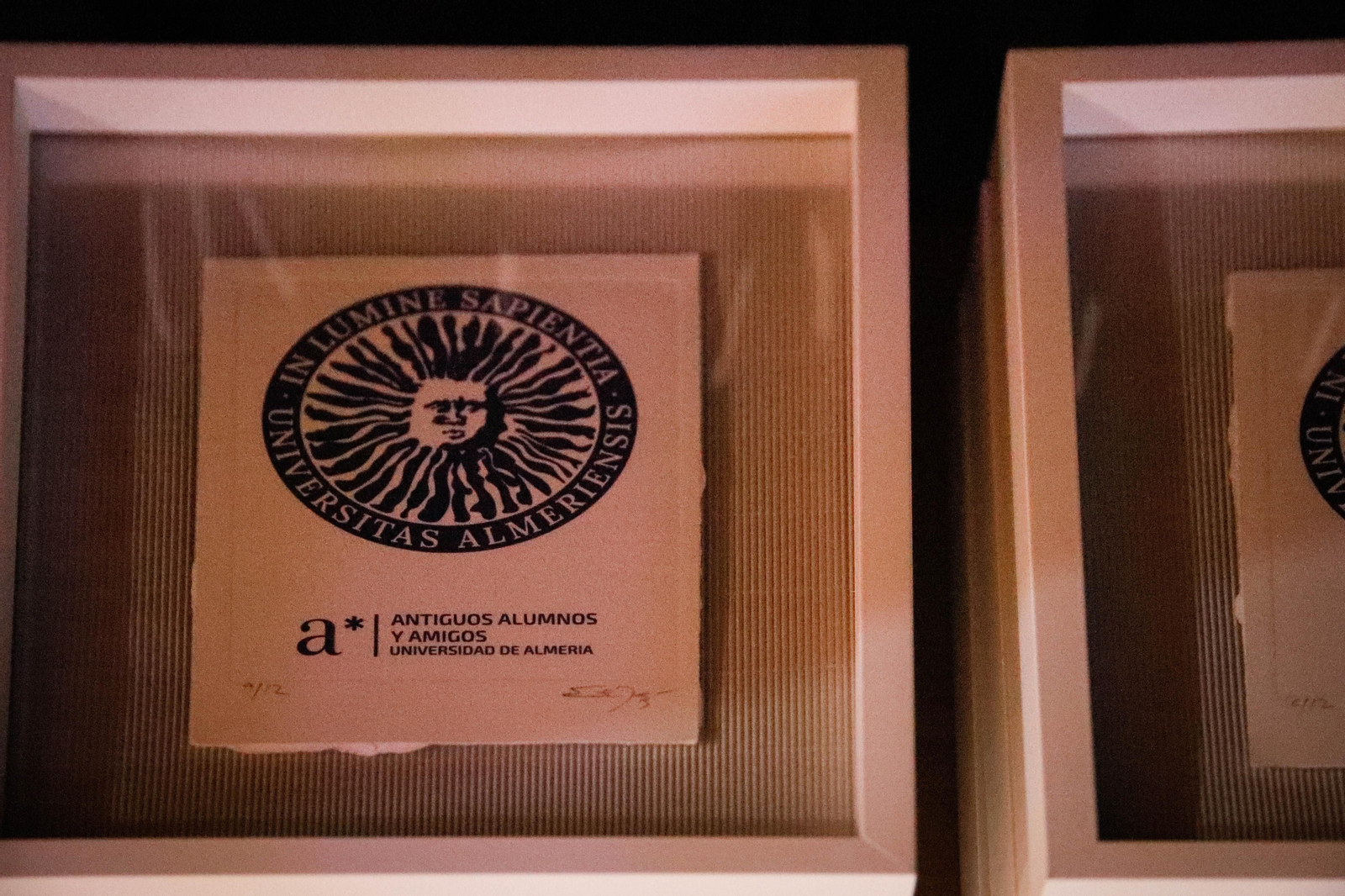 Imágenes del acto de reconocimiento a antiguos alumnos y amigos de honor en la UAL