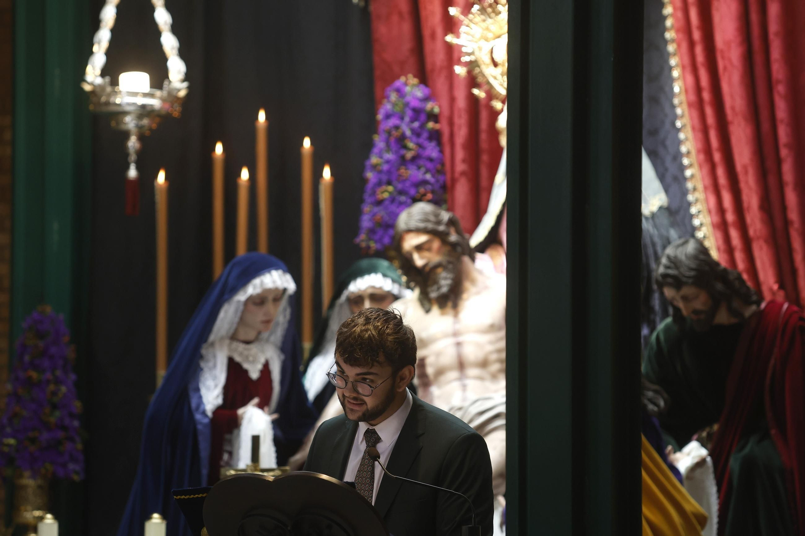 Las fotos del pregón juvenil de la Semana Santa de Algeciras a cargo de Manuel Garnica