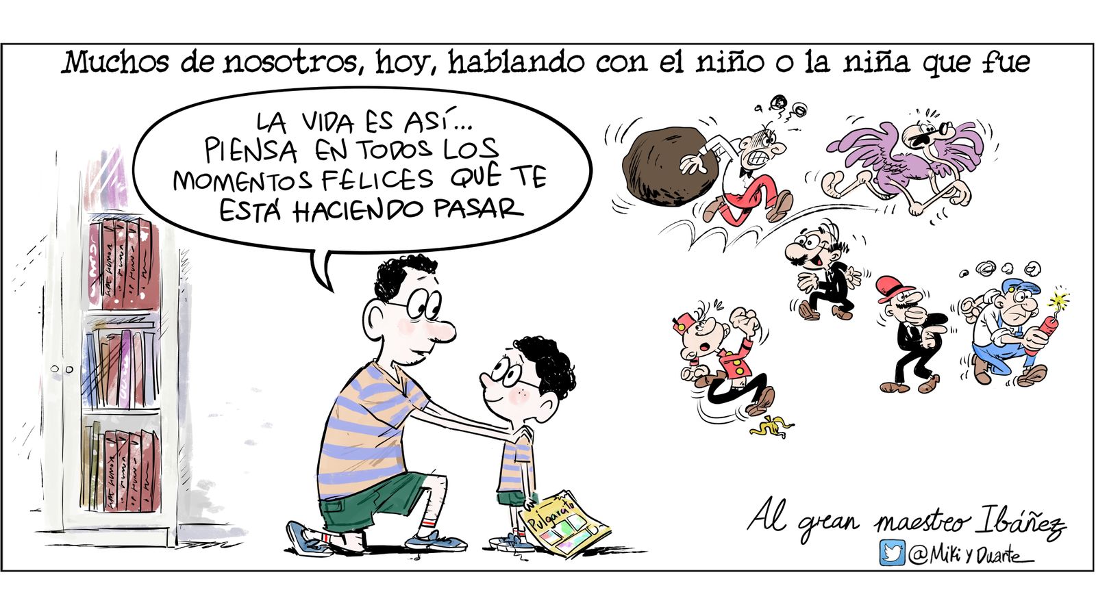 Adiós al maestro Ibáñez