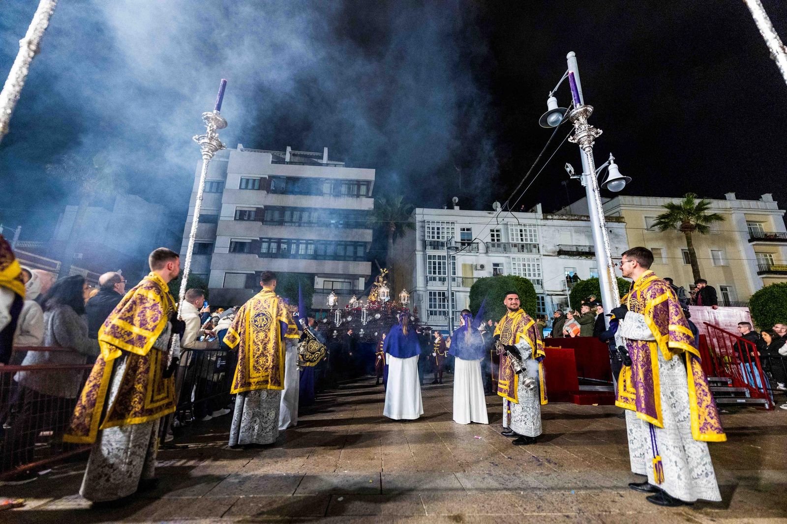 Las imágenes de la hermandad del Nazareno en la Semana Santa de San Fernando 2025