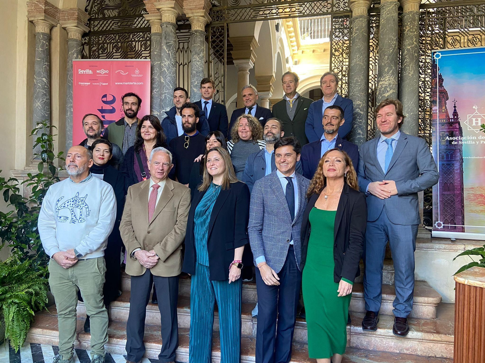 Presentación del Festival Maridarte combina arte y gastronomía en los hoteles de Sevilla