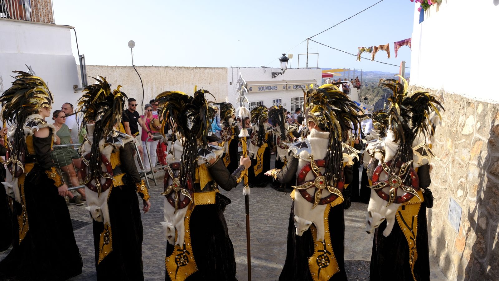 Imágenes del desfile de Moros y Cristianos de Mojácar