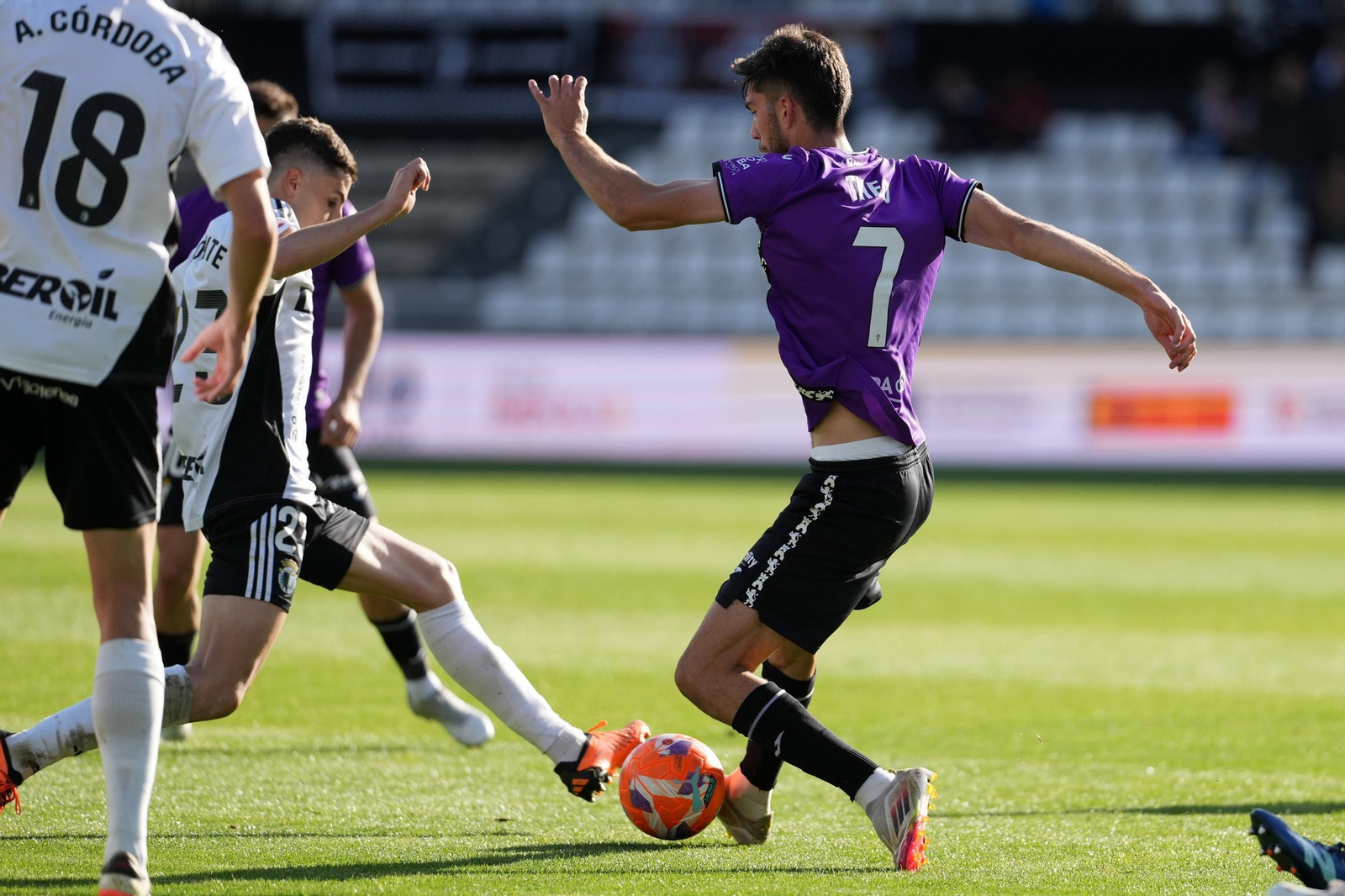 Las mejores fotos del Burgos CF - Córdoba CF en El Plantío