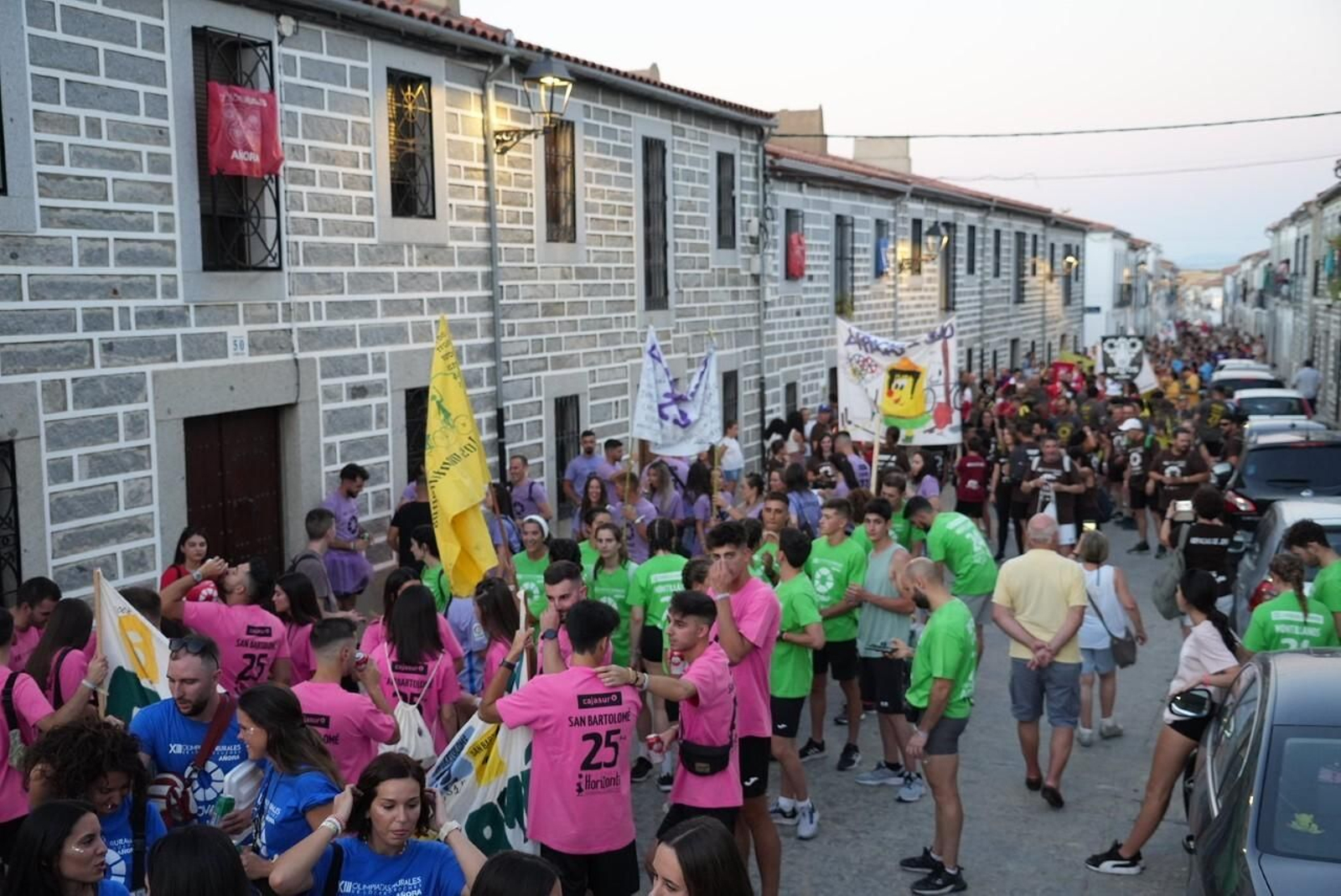 Inauguración de las Olimpiadas Rurales de Añora. Inauguración de las Olimpiadas Rurales de Añora.