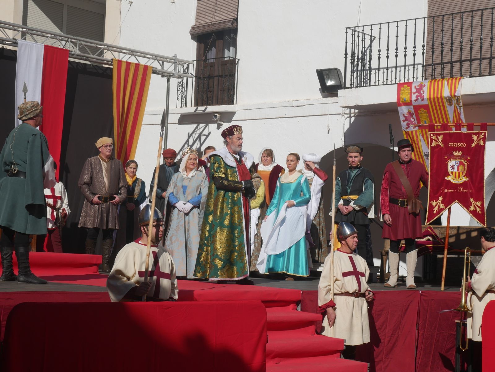 Imágenes de la "visita de los Reyes Católicos" a Fiñana