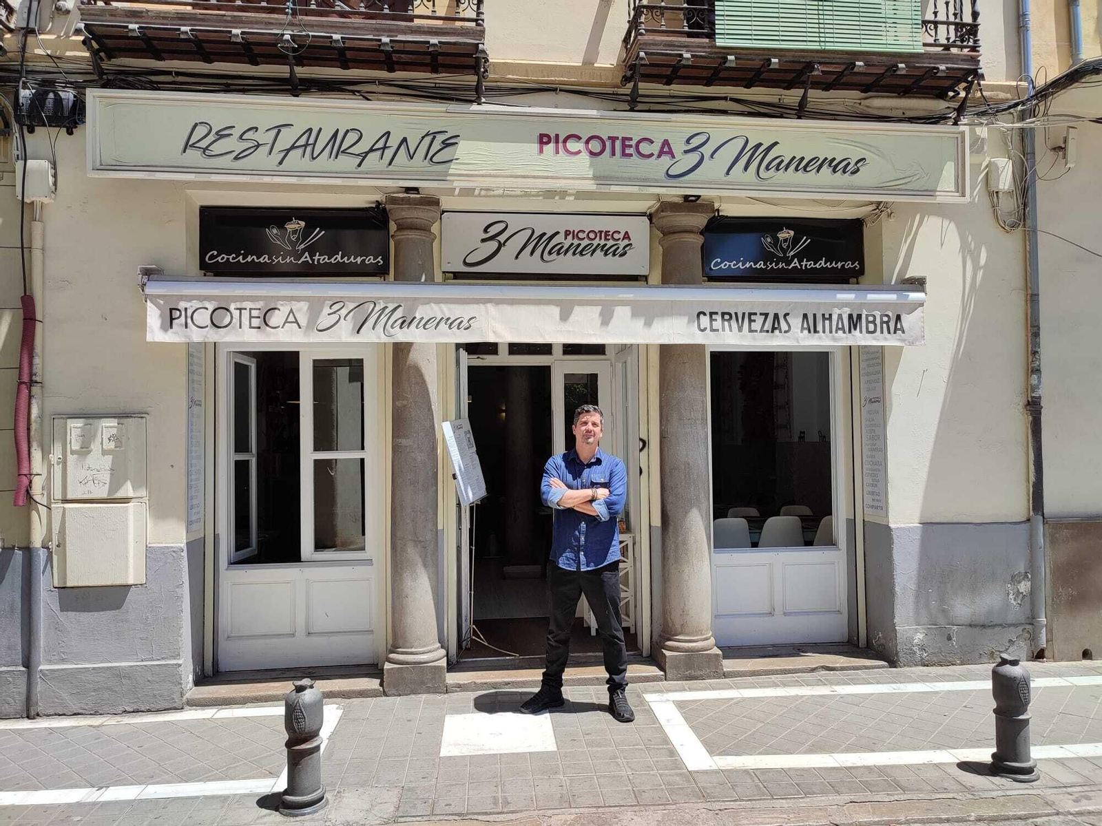 Antonio Rojas fundador de la Picoteca 3 maneras ofrece una cocina moderna para deleite de todos sus comensales.