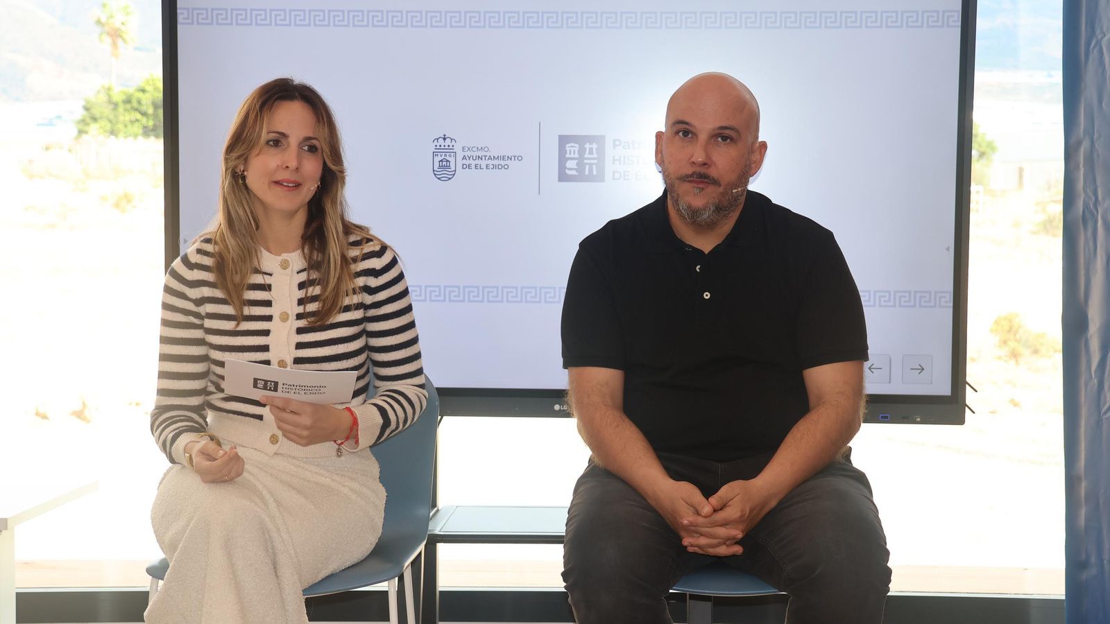 Presentación del programa por el Día Internacional del Parimonio en El Ejido.