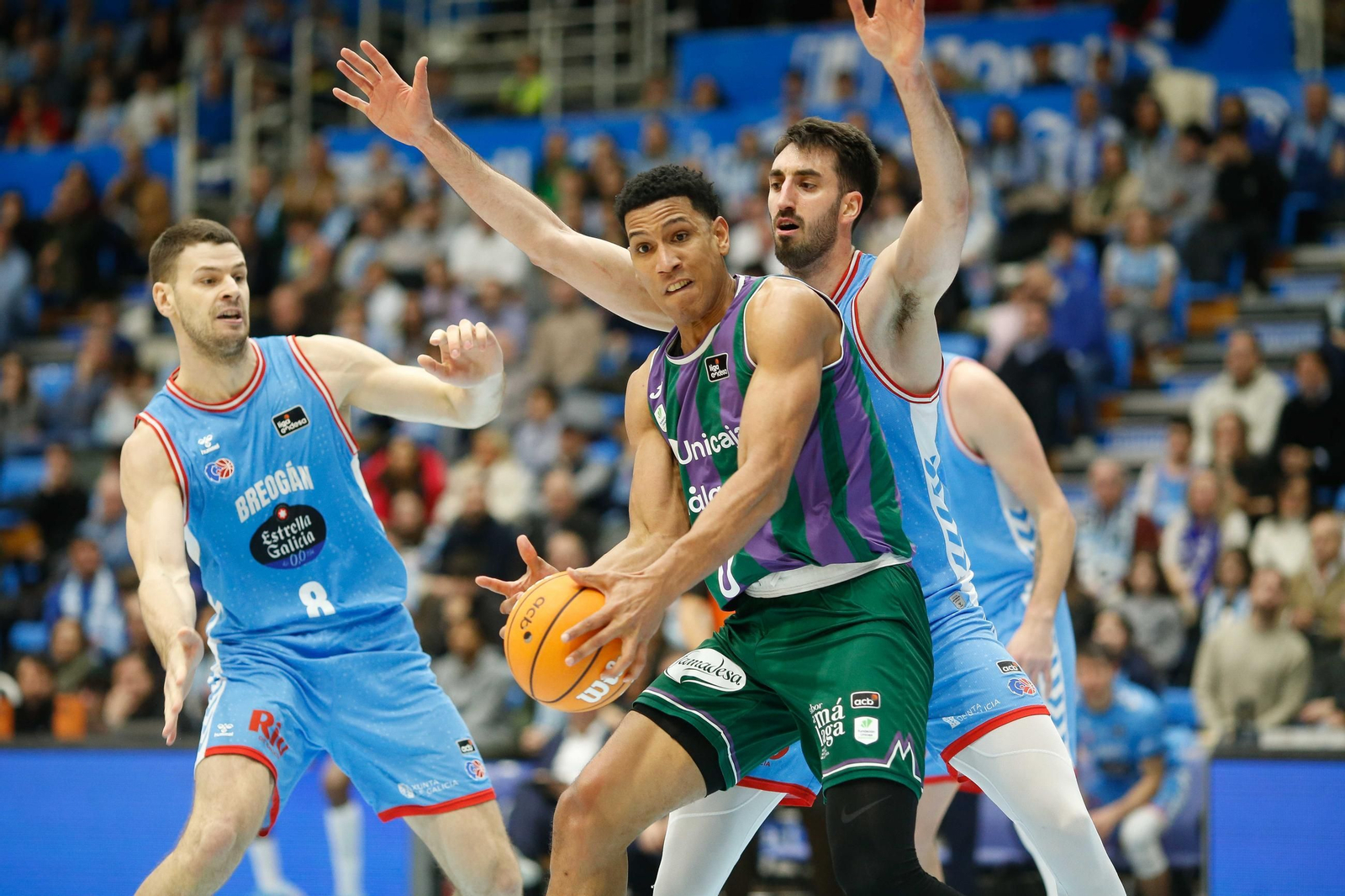 El Breogán Lugo-Unicaja Málaga, en fotos