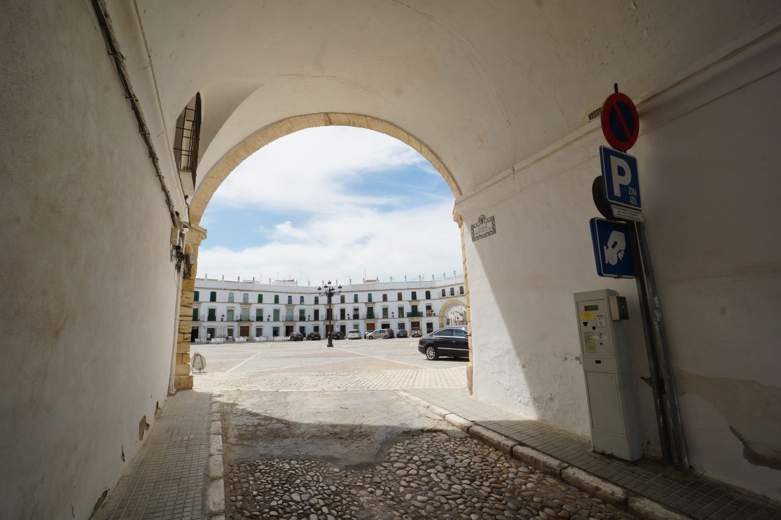 Arco de la calle Virgen de la Paz, en Aguilar de la Frontera.