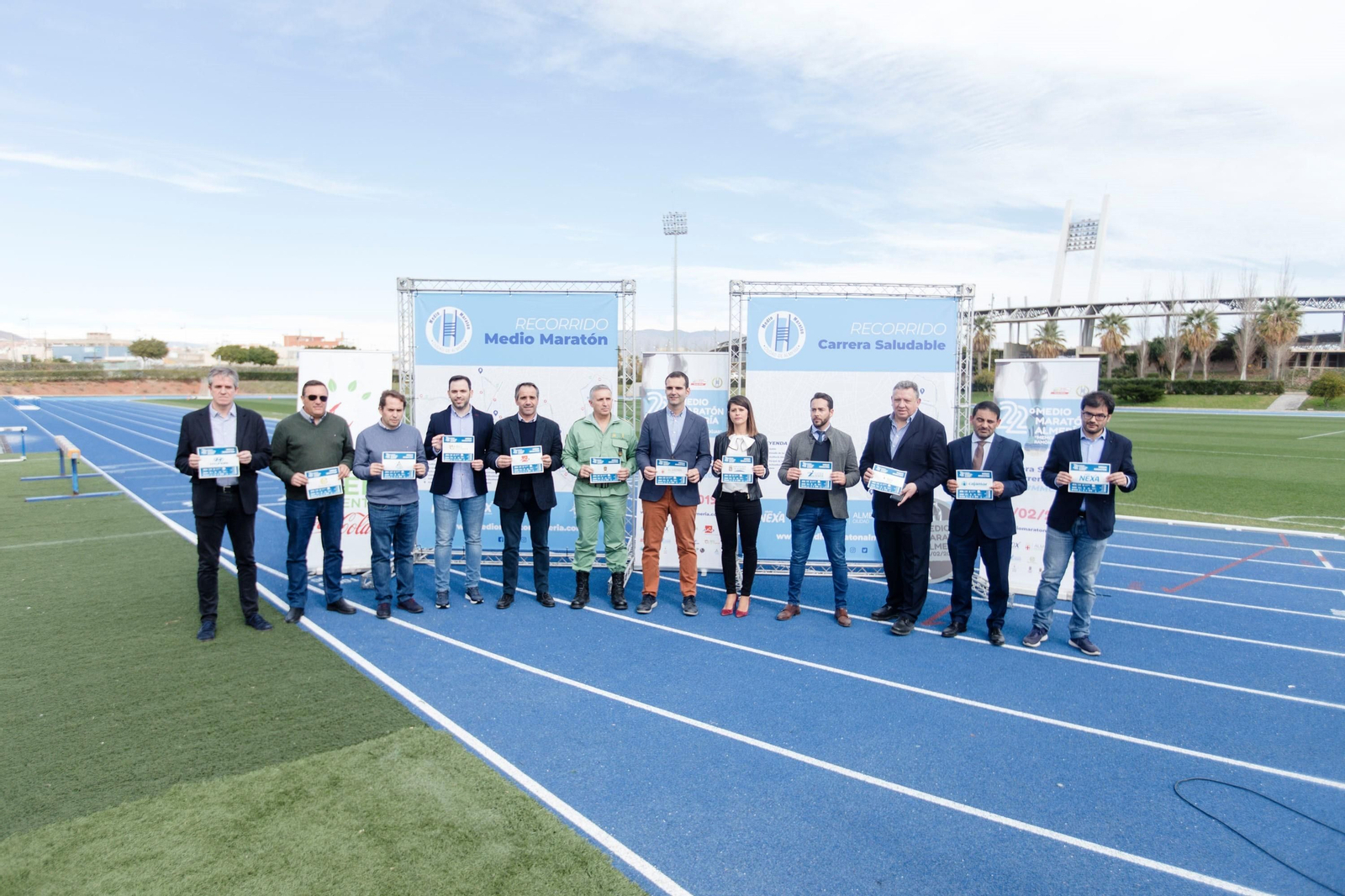El XXII Medio Maratón fue presentado oficialmente en las recién renovadas pistas del anexo.