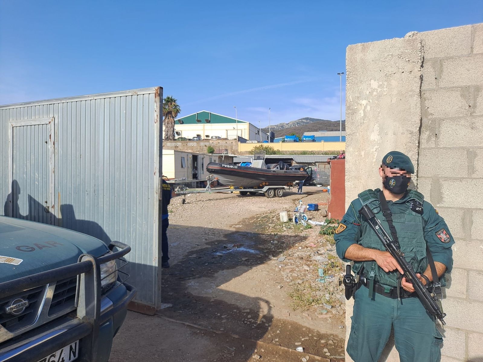 Operación Matacán de la Guardia Civil contra el tráfico de hachís