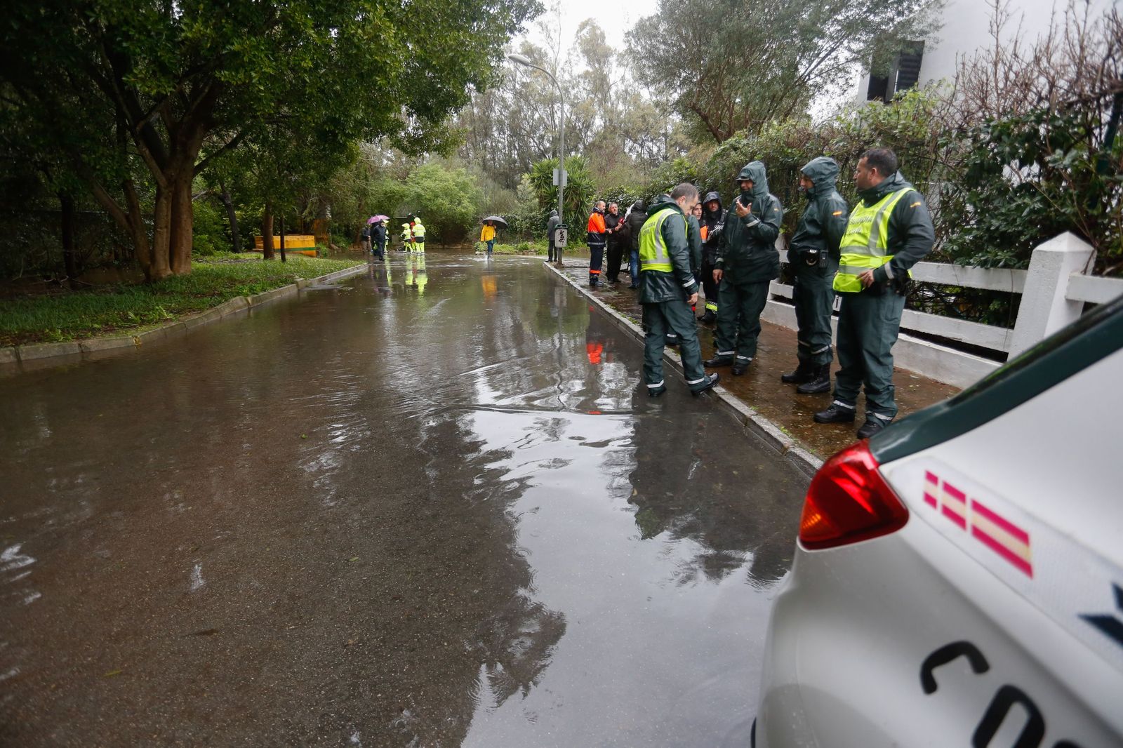 Fotos: Así amaneció el Campo de Gibraltar tras el paso de la borrasca Leonardo