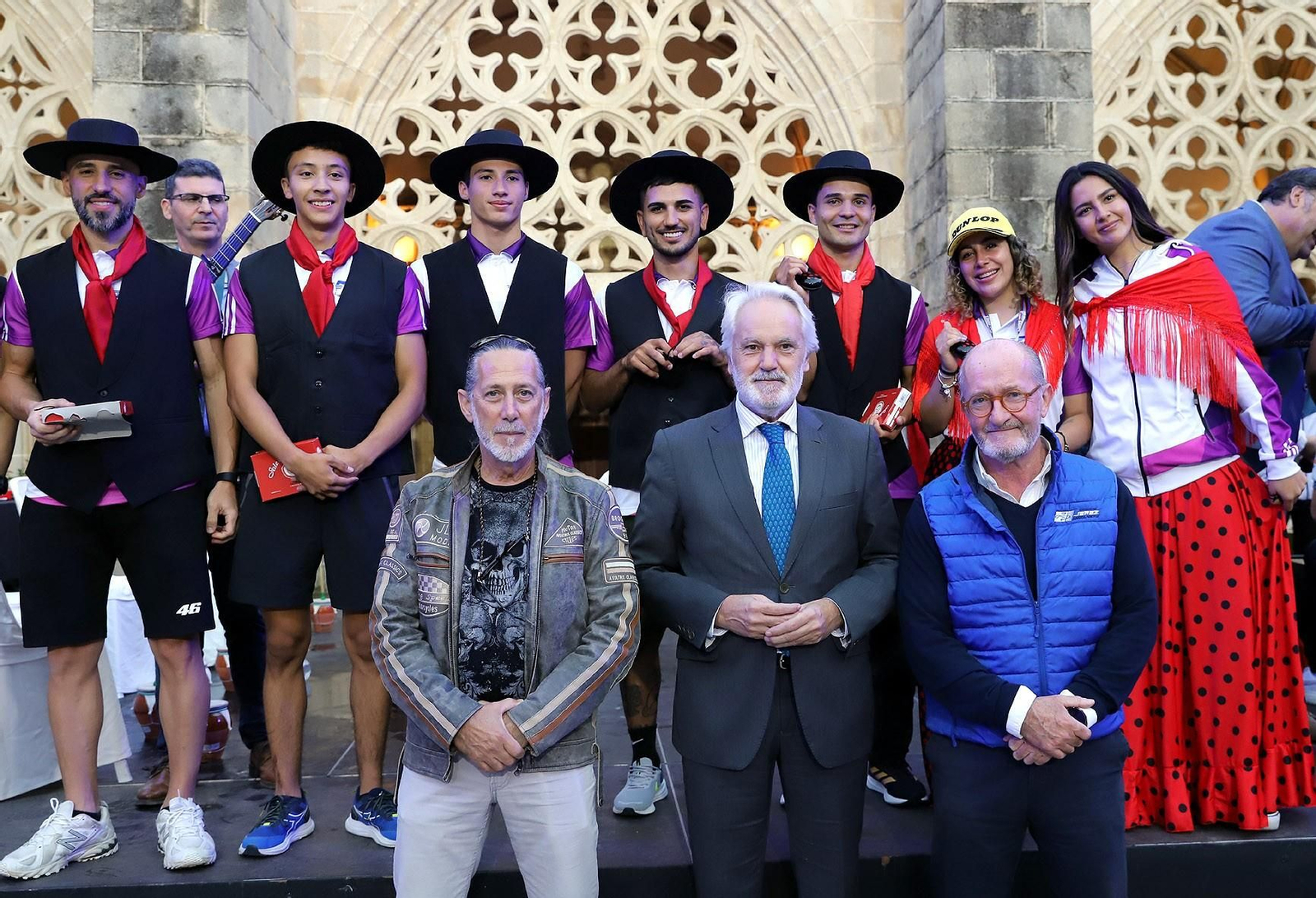 Así disfrutan pilotos internacionales de la Navidad de Jerez