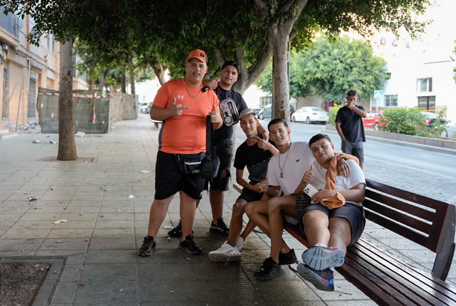 Las obras de rehabilitación en el edificio El Patio de Almería