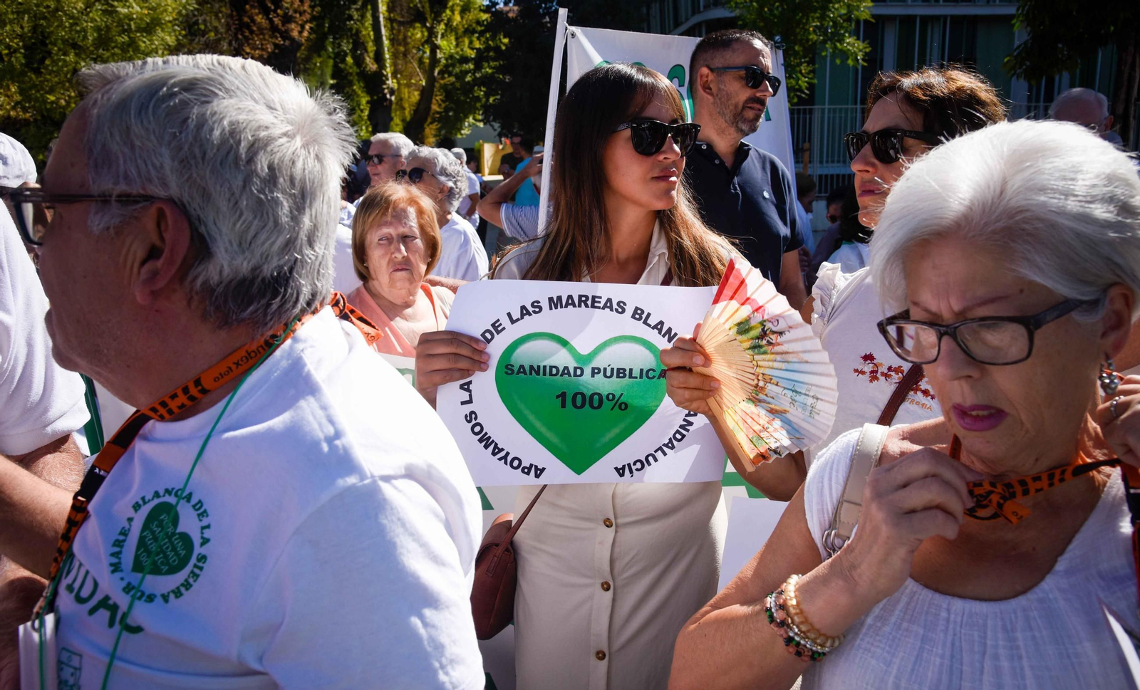 Protesta por la sanidad pública en Andalucía