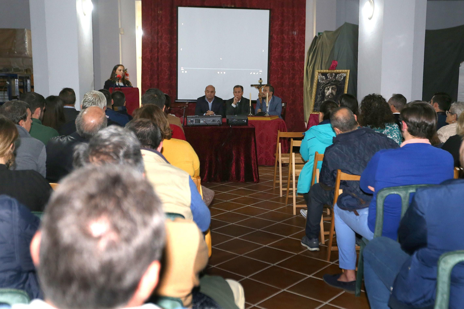 Un momento del acto de presentación del documental celebrado recientemente.