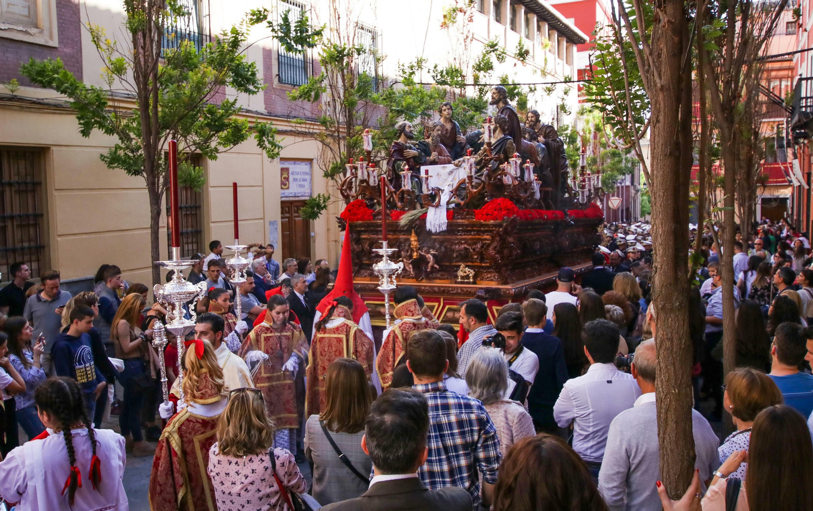 Galería de fotos de la Santa Cena en el Domingo de Ramos