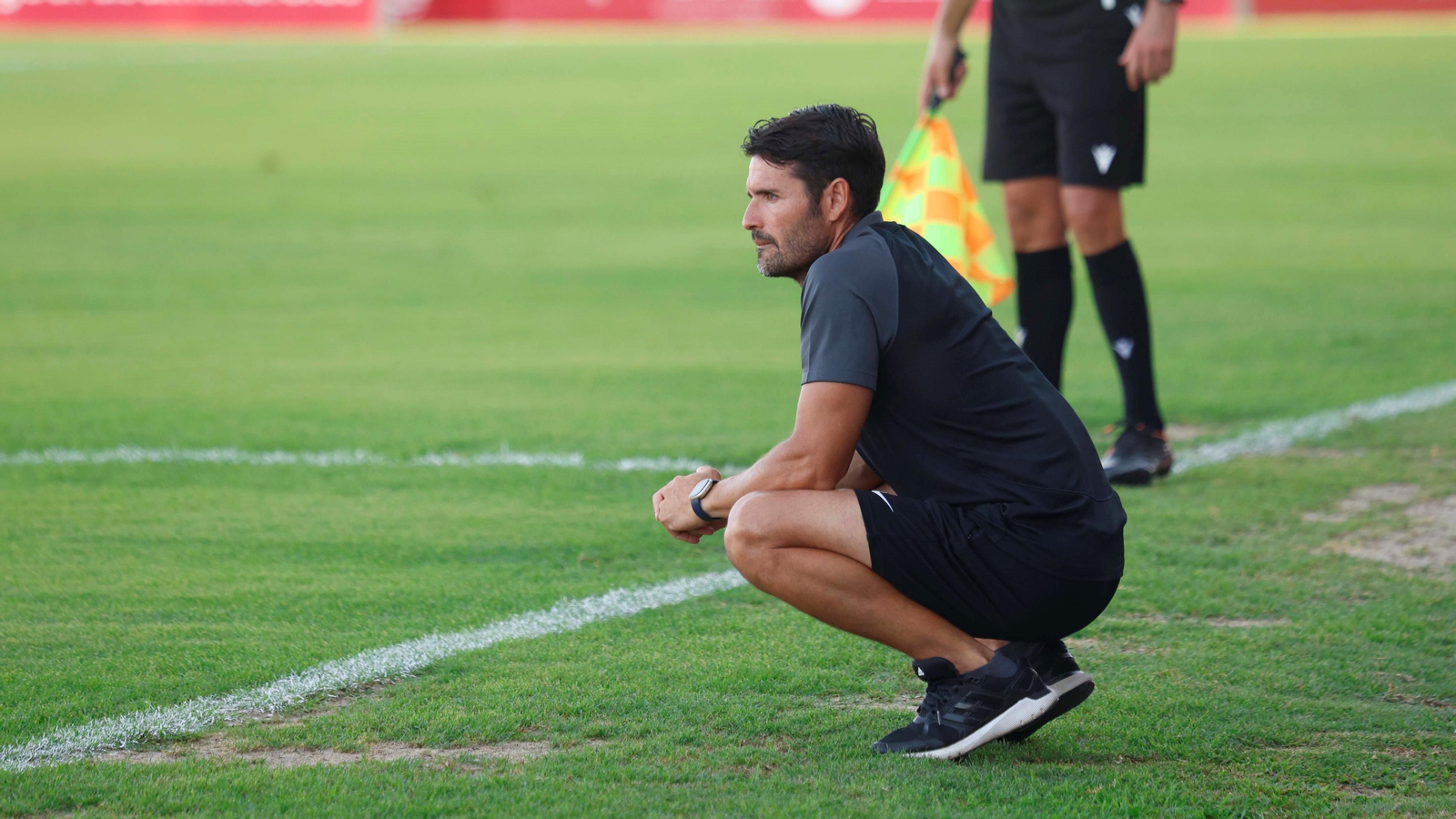 Lolo Escobar, entrenador del Algeciras.