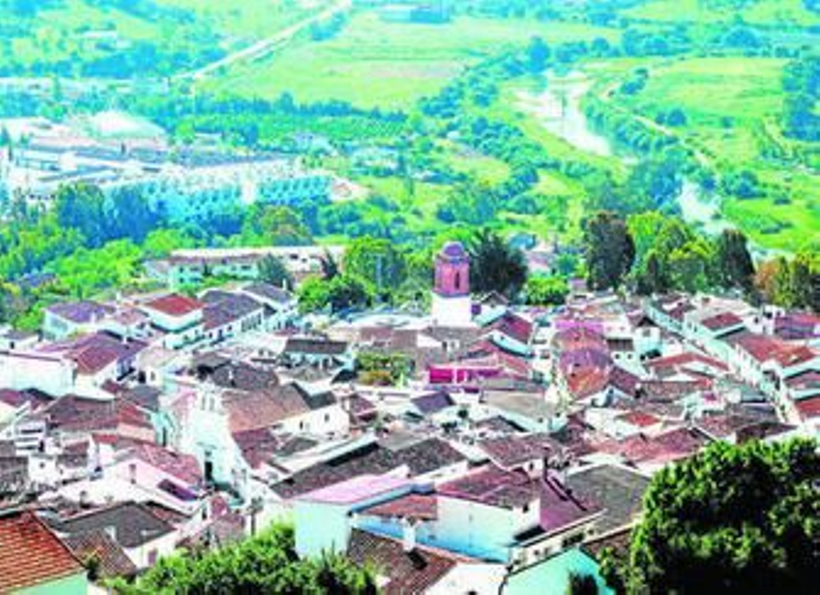 Imagen de archivo de Jimena de la Frontera tomada desde el castillo.