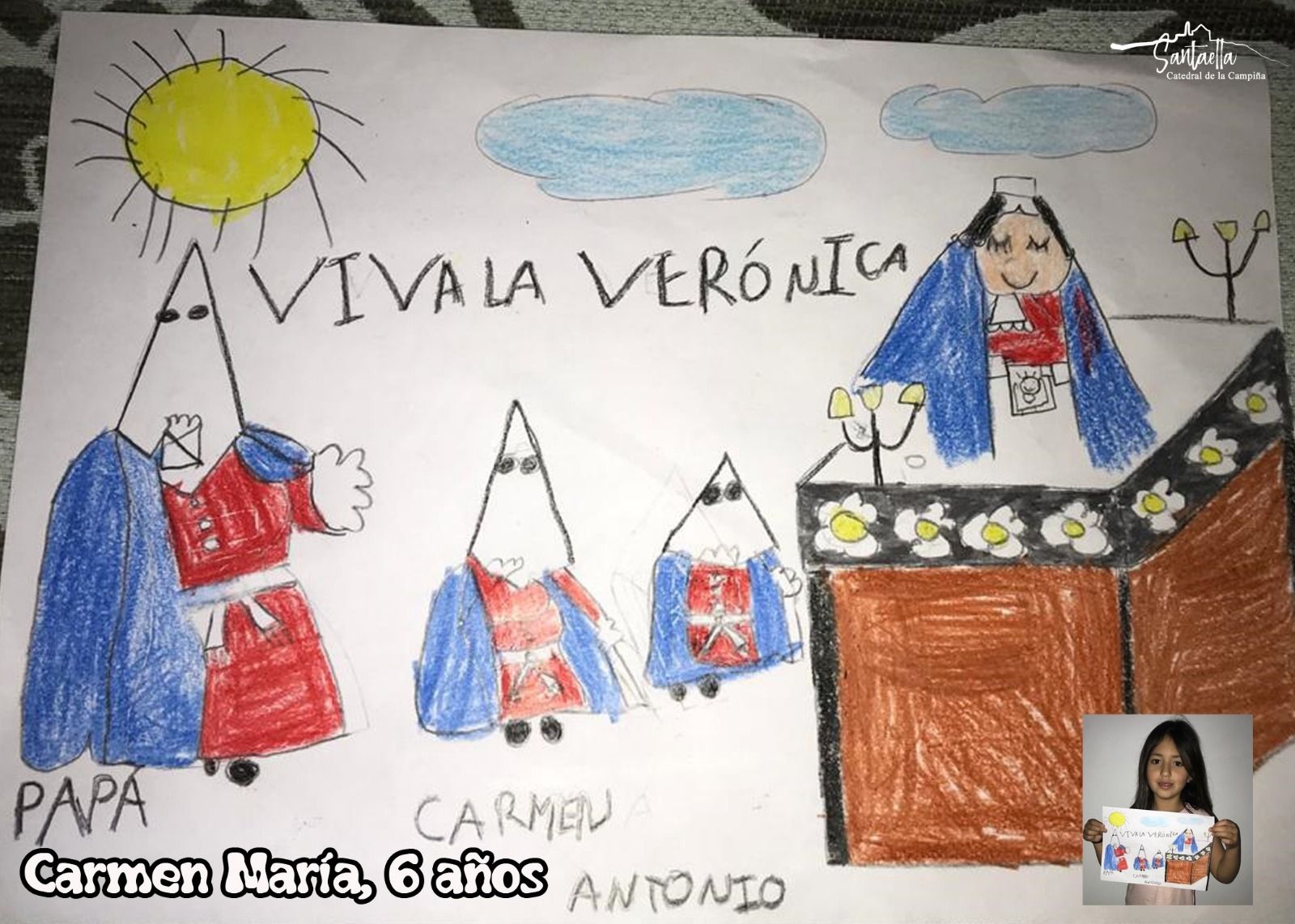 La Semana Santa, dibujada por los más pequeños