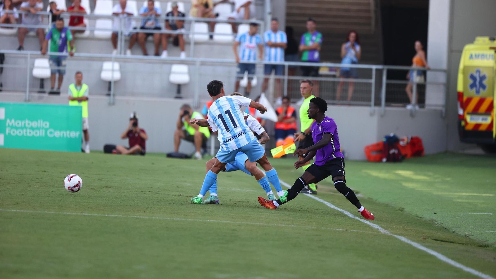 El Málaga CF - Córdoba, en fotos